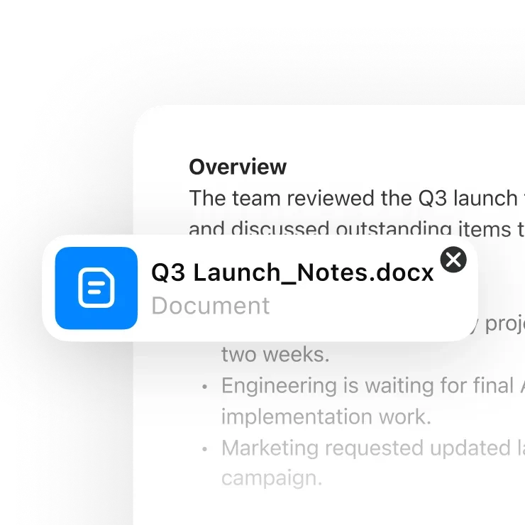 Official ChatGPT uploaded-document writing preview