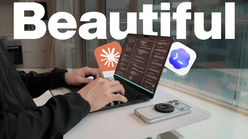 Thumbnail of “How To Make Your Apps Beautiful Without a Designer (Claude Code & Codex + Mobbin MCP)” by Edmund Yong (@edmundyong), 0.23× his median views