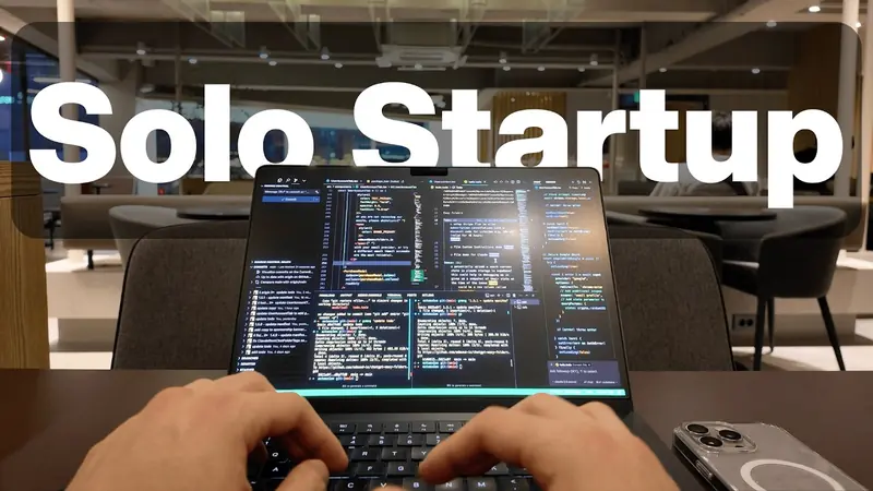 Thumbnail of “Why I love being a SOLO startup founder after quitting my 9-5 (realistic coding vlog)” by Edmund Yong (@edmundyong), 5.2× his median views