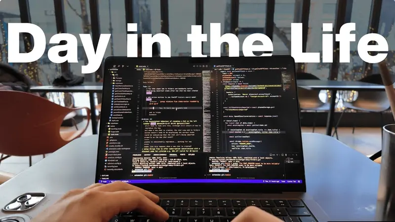 Thumbnail of “Life as a 26 y/o Solo Startup Founder (realistic coding vlog)”, a video by Edmund Yong